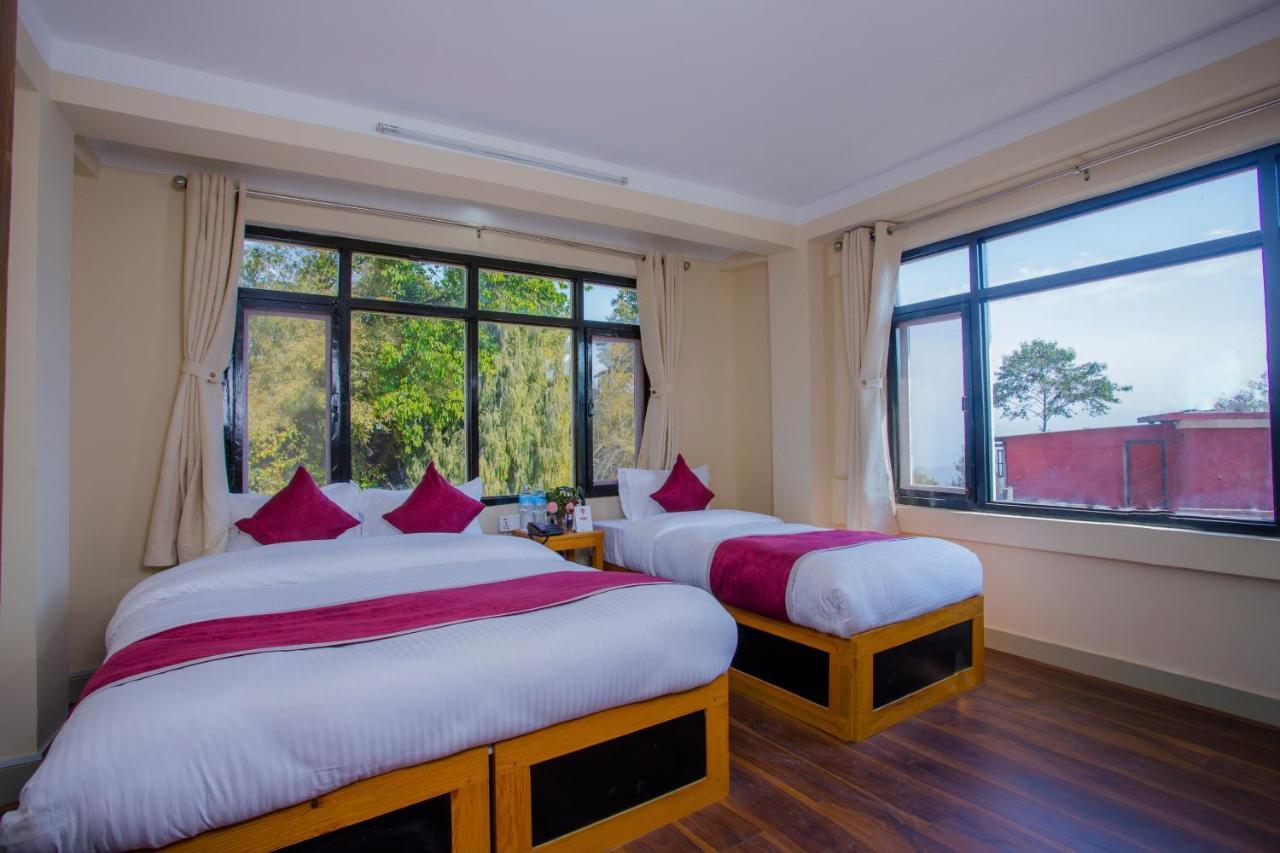 Asha Lodges Dhulikhel Bagian luar foto